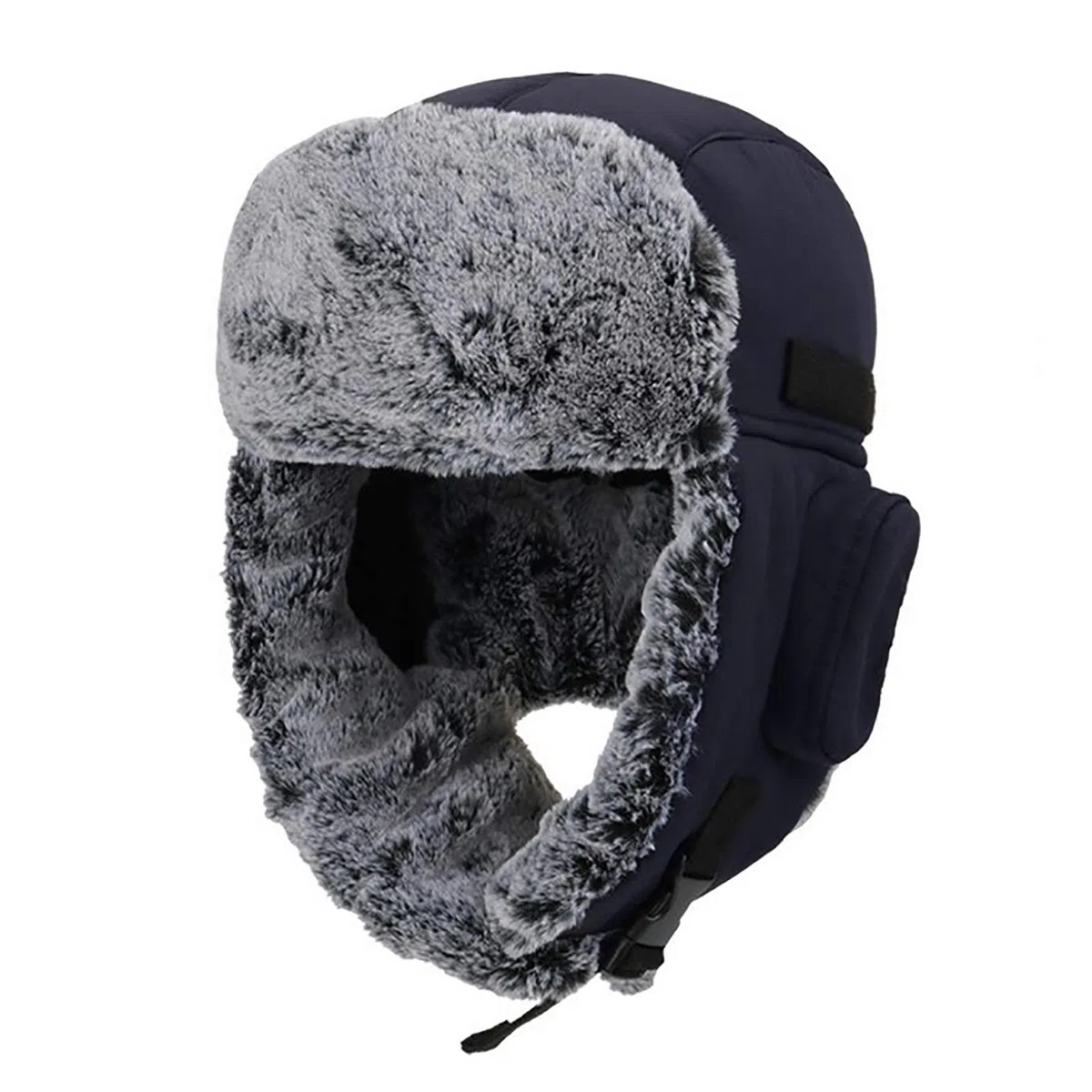 Sombreros de invierno, sombrero bombardero sombrero bombardero sombreros de piel sintética eflap ng sombrero cálido ushanka ruso tropor trampero sombrero para esquiar al aire libre