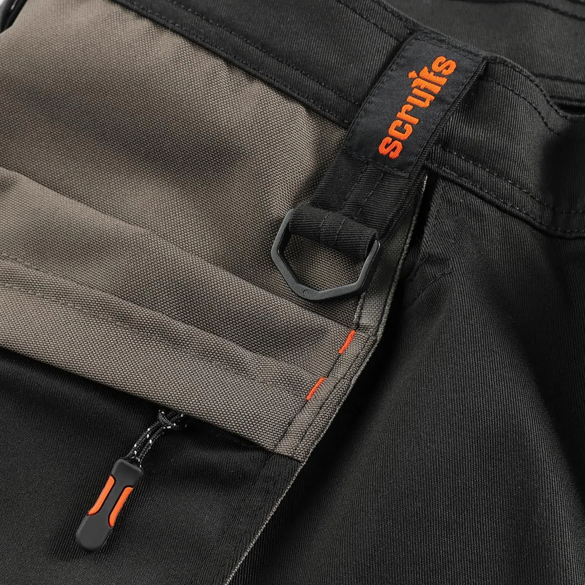 Scruffs Worker Plus Holster Pantalones Cortos de utilidades de Trabajo para Hombre