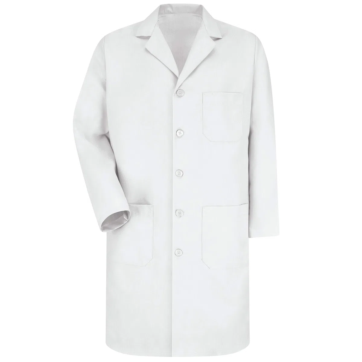 Red Kap Men's Lab Coat With Button Closure Exterior Pocket Original Lab Coat Hombre (Pack de 1)