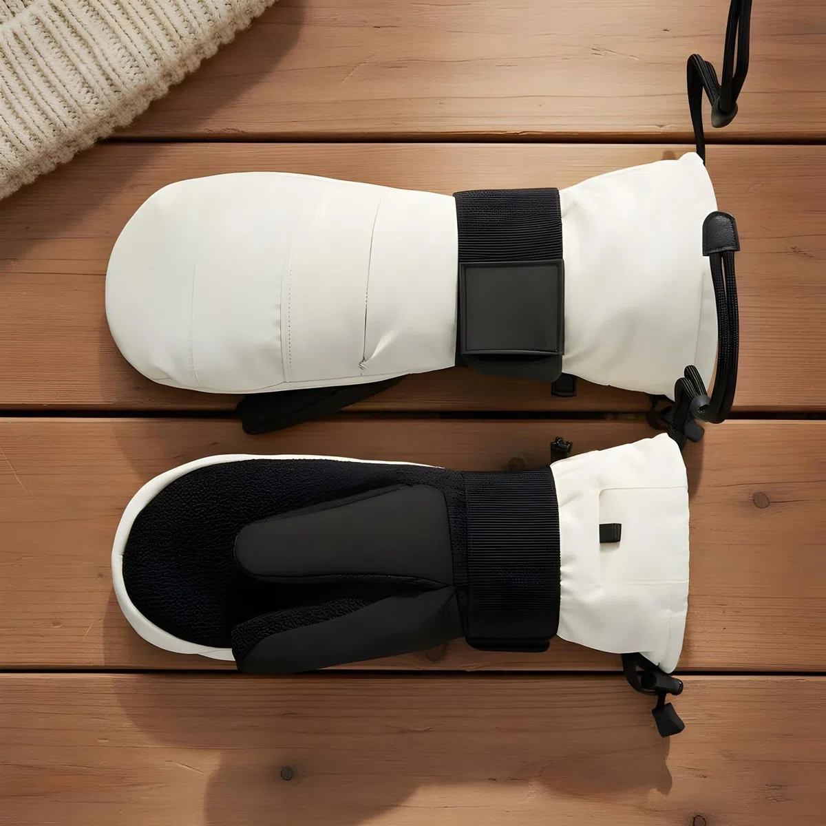 Guantes De Motocicleta Para Invierno | Manoplas Térmicas Para Pantalla Táctil, Con Protección De Muñeca Y Forro Polar Para Ciclismo | Para Hombres, Invierno, Moto, Esquí, Frío, Nieve, Actividades Al