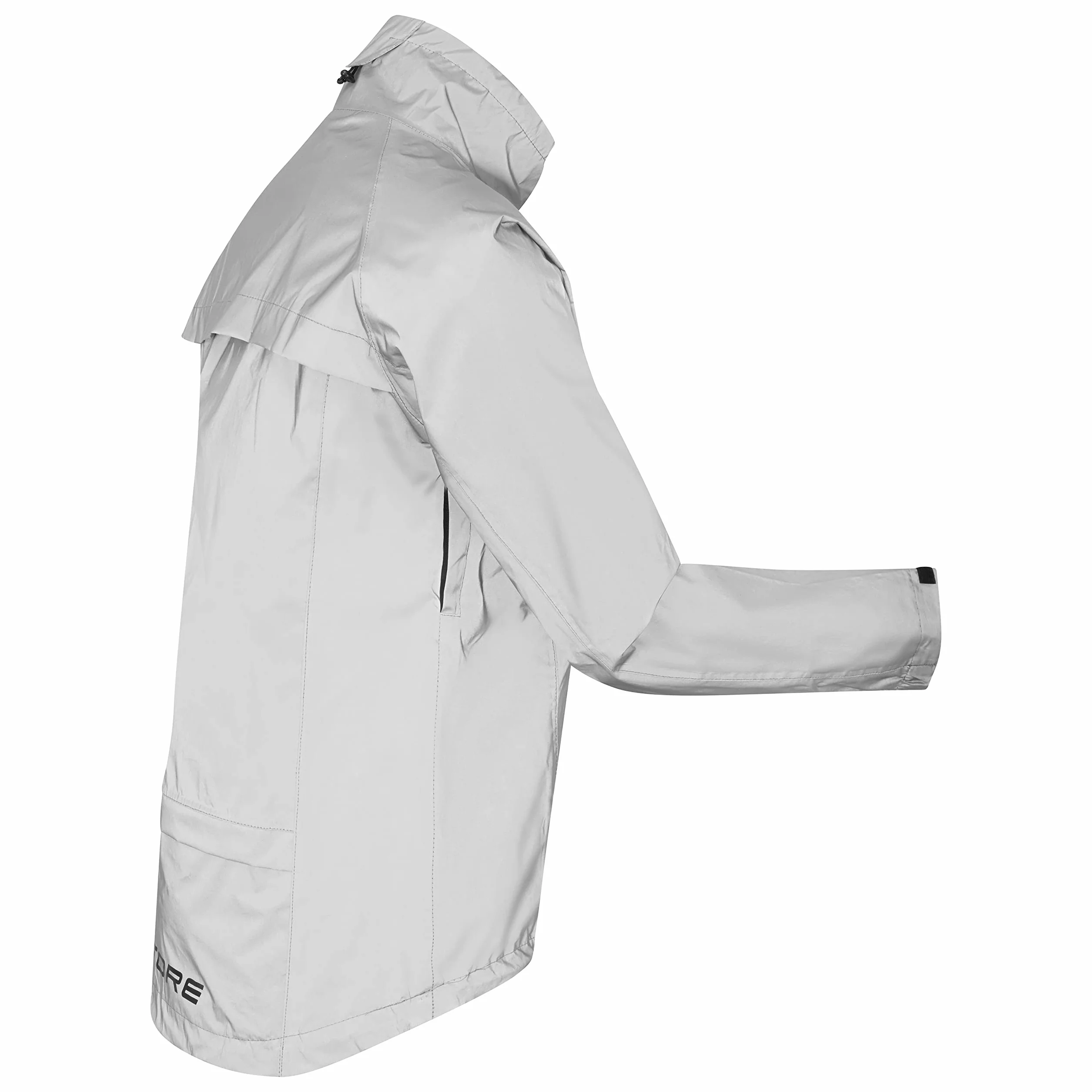 Ettore Chaqueta De Ciclismo Impermeable Y Transpirable De Alta Visibilidad En Color Plata para Mujer - Night Glow