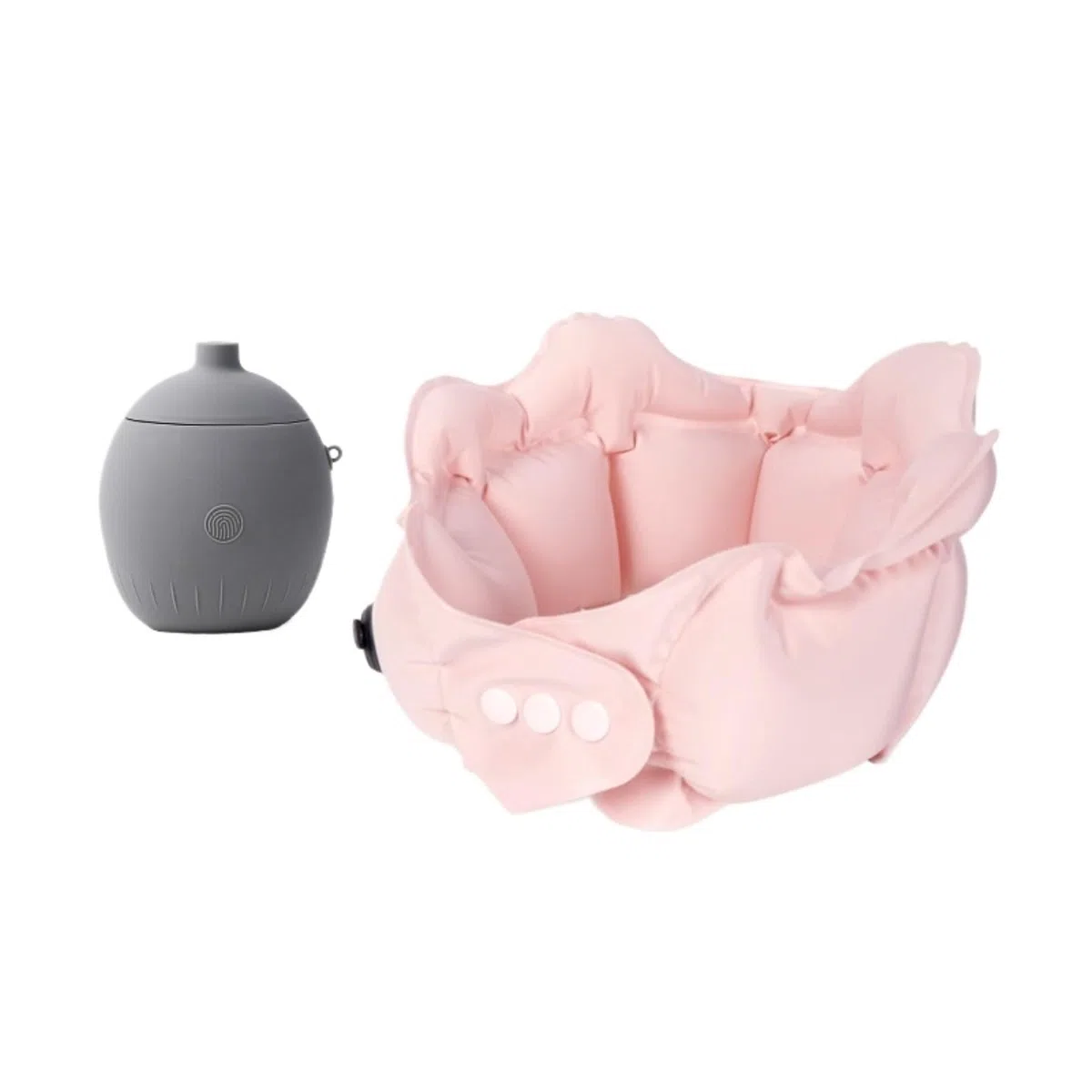 Almohada Viaje Relajarse Almohada Inflable For El Cuello, Tipo Prensa, Portátil, For Viajes Al Aire Libre Ergonómica Oficina(Pink)