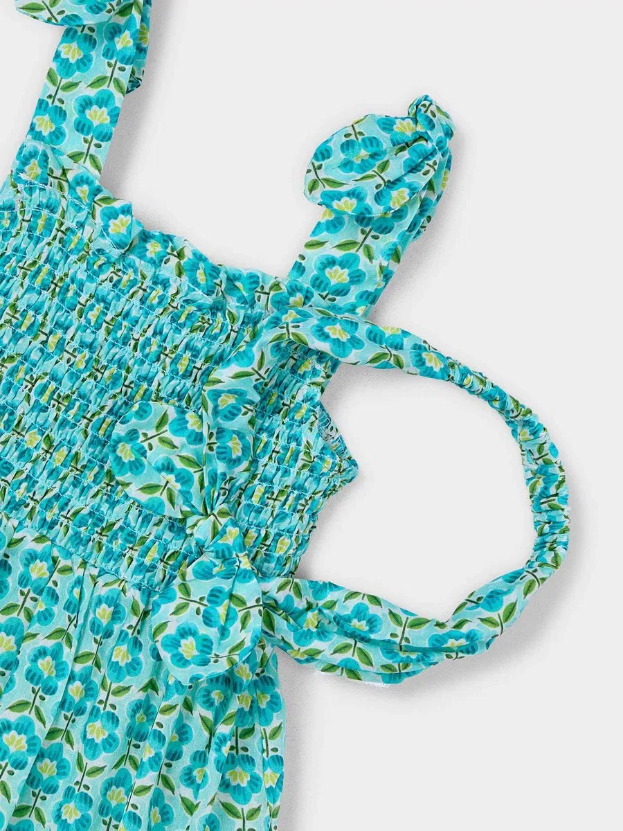 Mayoral Vestido Estampado Banda para niña Oceano