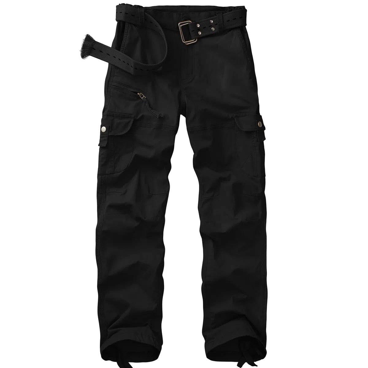 yeyity Pantalones cargo para mujer, multibolsillos, pantalones de senderismo, pantalones de trabajo, de algodón, pantalones de correr, pantalones de trekking, militares, ropa de calle