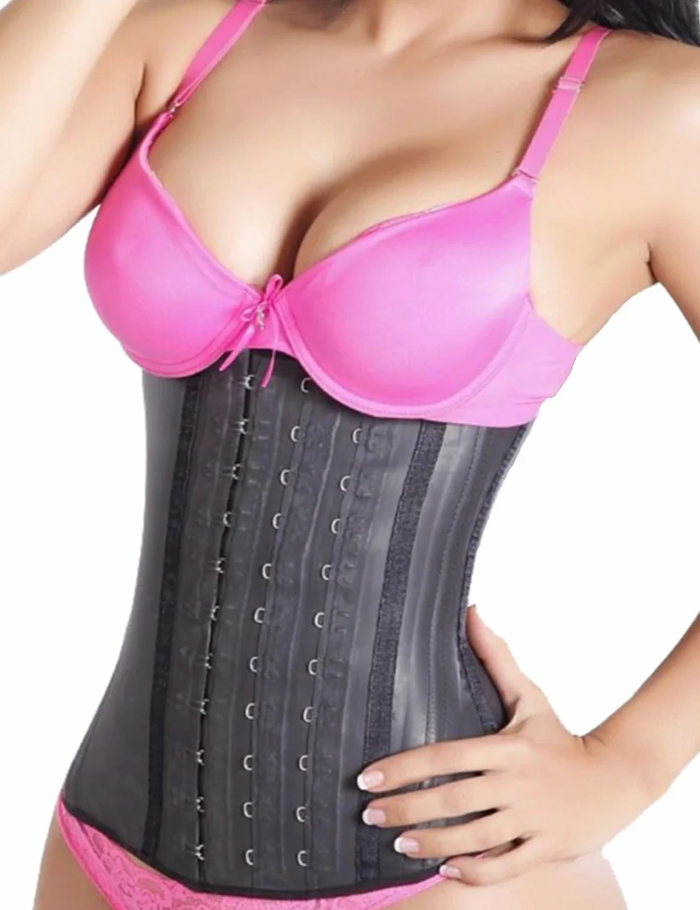 Lady Slim Faja - Corsé ceñido Reductor de Cintura para Silueta de Reloj de Arena