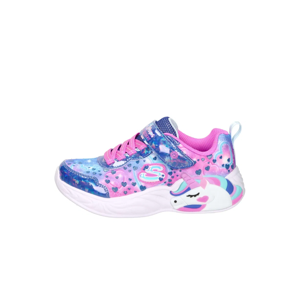 Skechers Unicorn Dreams Heart Sparkles, Zapatillas Niñas