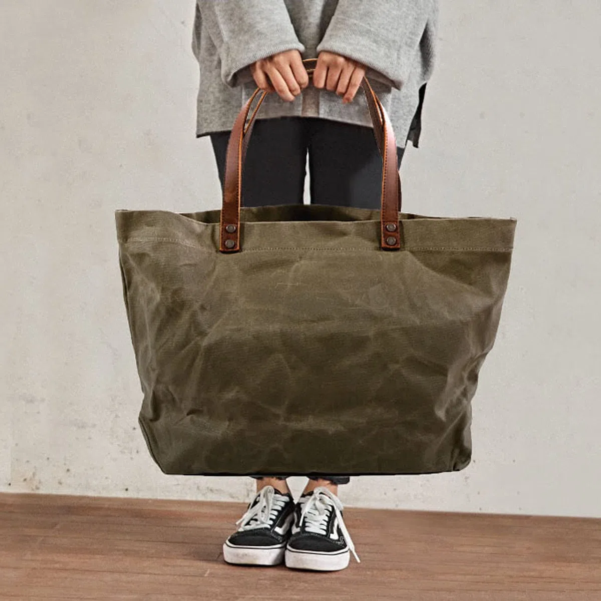 WUDON - Bolso bandolera extra grande para mujer