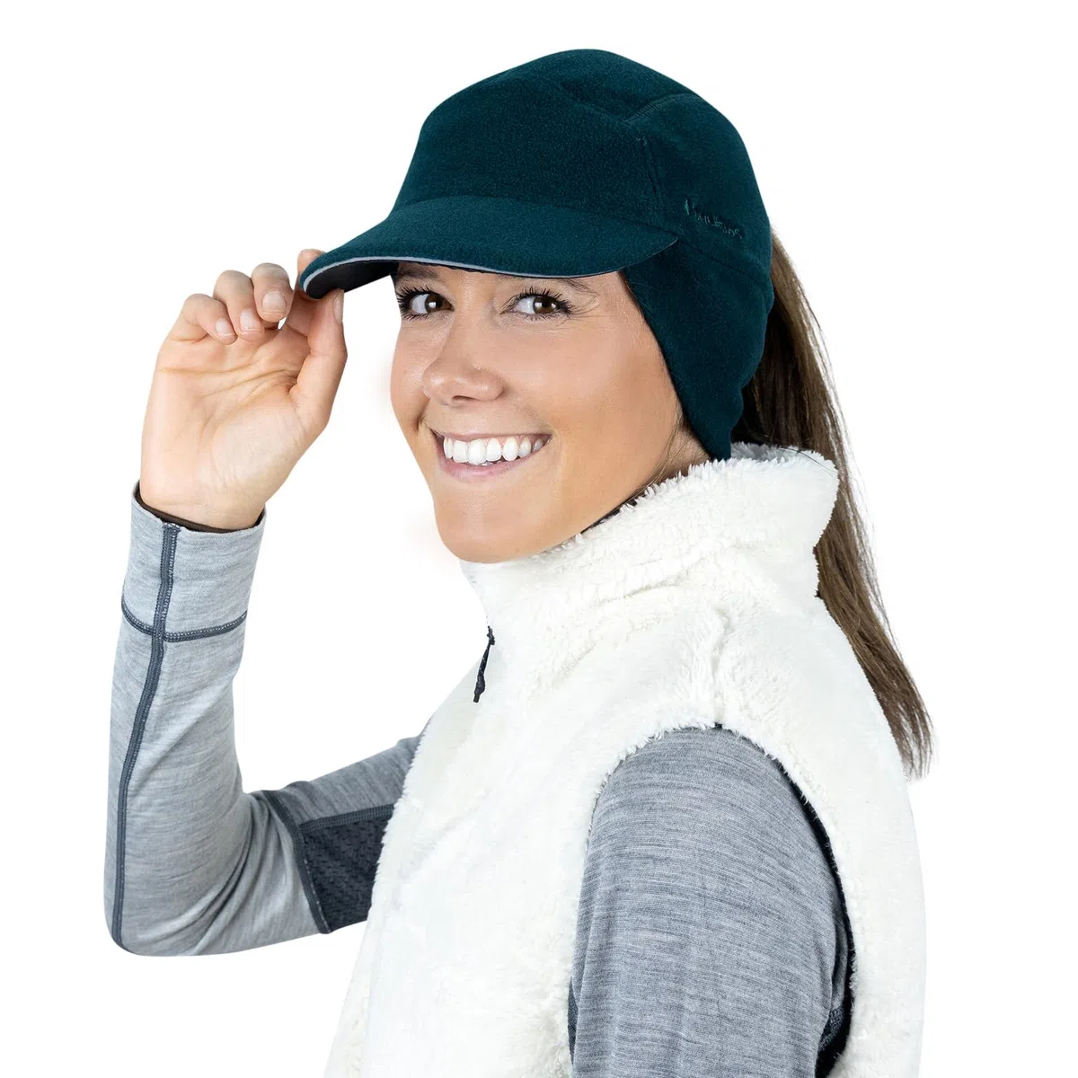 TrailHeads Trailblazer-Sombrero de Aventura para Cola de Caballo Gorro para Clima frío para Mujer