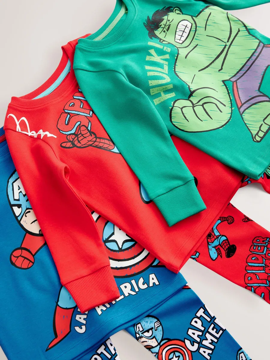 NEXT Niños Pack de 3 Pijamas cómodos