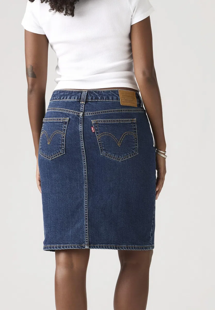 Levi'S Low Midi Skirt Falda Mujer (Pack de 1)
