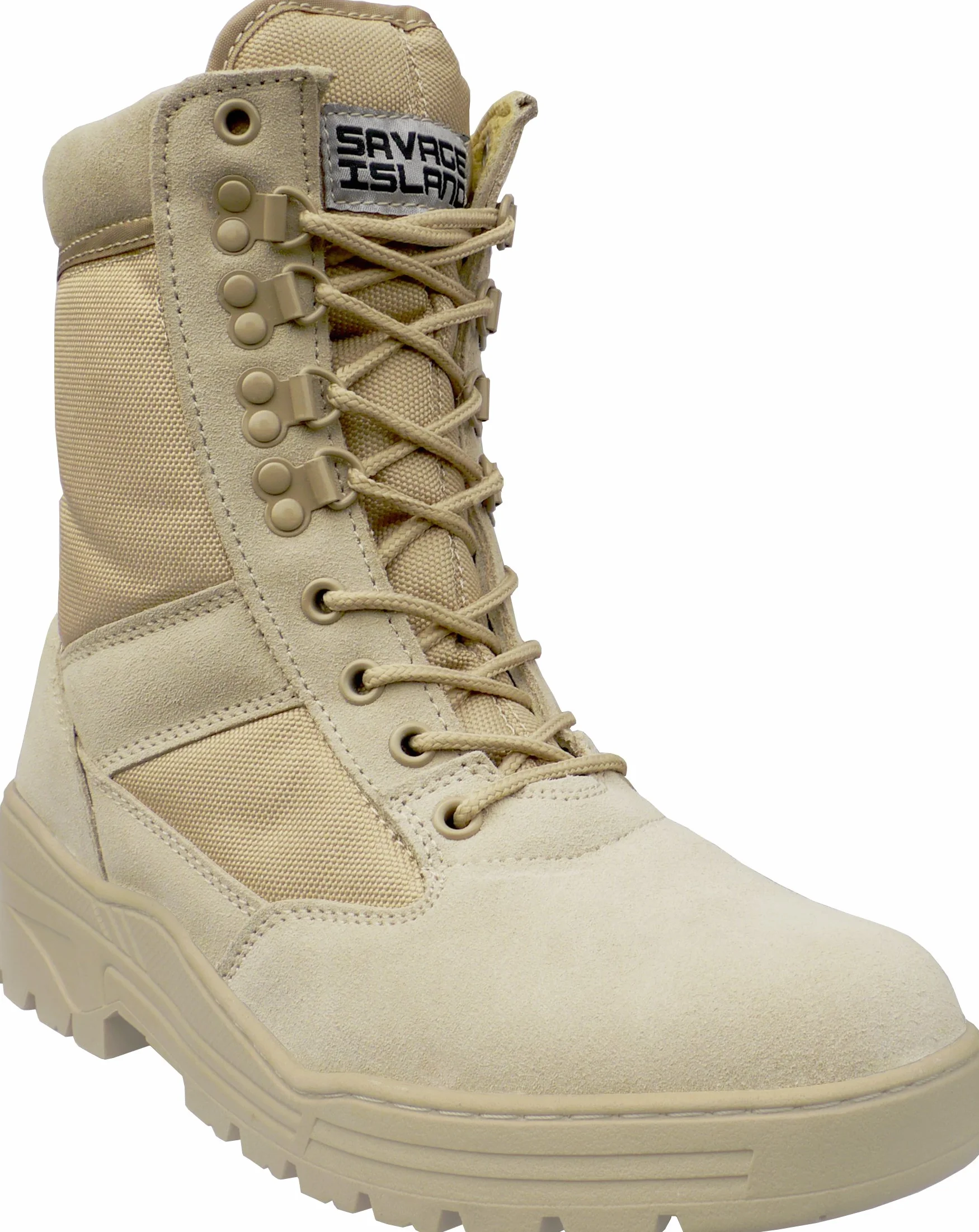 Savage Island Desierto Botas Ante Ligeras Tipo Militar