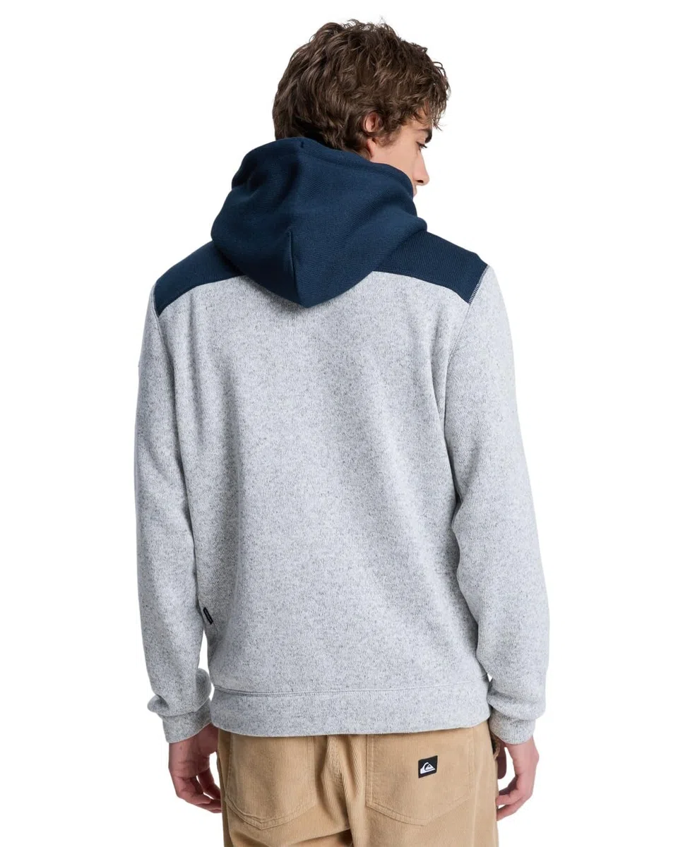 Quiksilver Keller Block Zip Suéter cárdigan Hombre (Pack de 1)