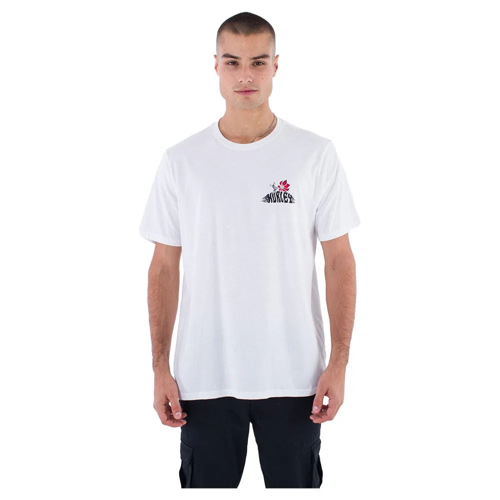 Hurley Evd Flower Fish Camiseta Hombre