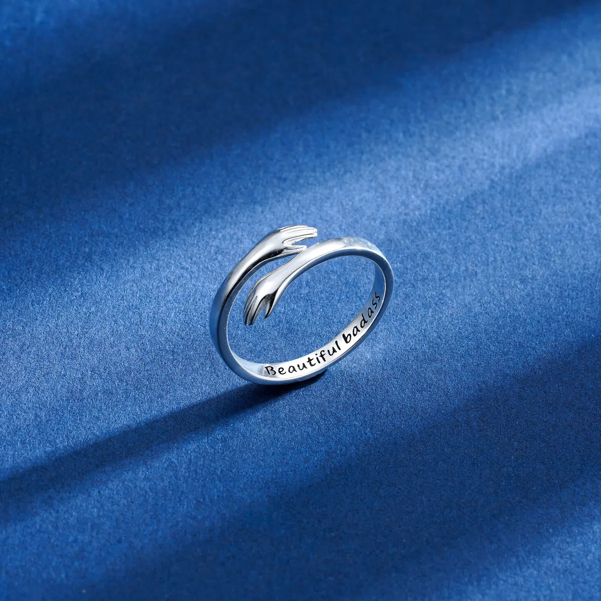 Yesteel Anillo de plata de ley 925 para mujeres, adolescentes, niñas, anillo ajustable, joyería para el día de la madre, regalos de cumpleaños para hijas, mamá, hermana, esposa, amigos, abuela