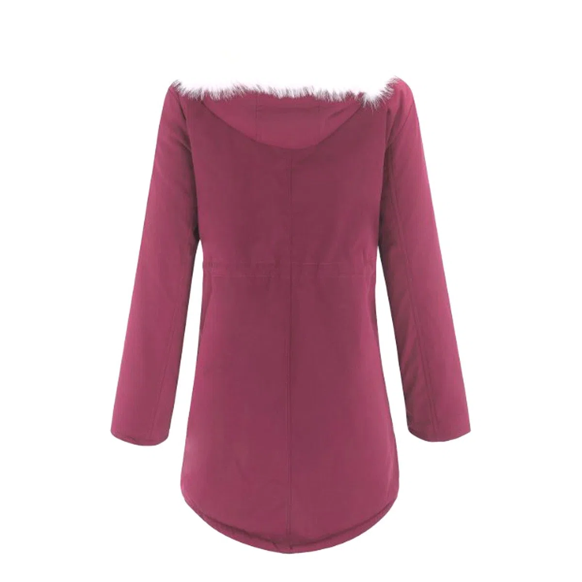HAOLEI Parka Mujer Invierno,Tallas Grandes Chaqueta Mujer Invierno con Capucha Grueso y Cálido Abrigo Manga Larga de Forro Polar Suave Cómodo Cazadora Acolchada con Cremallera Caliente Cortavientos