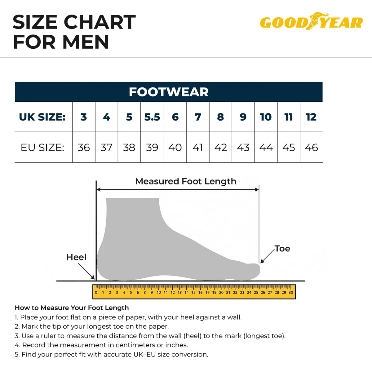 Goodyear Workwear GYSHU1583 S1P/SRA/HRO - Zapatillas de seguridad para el trabajo, ligeras, no metálicas, puntera y entresuela Composite