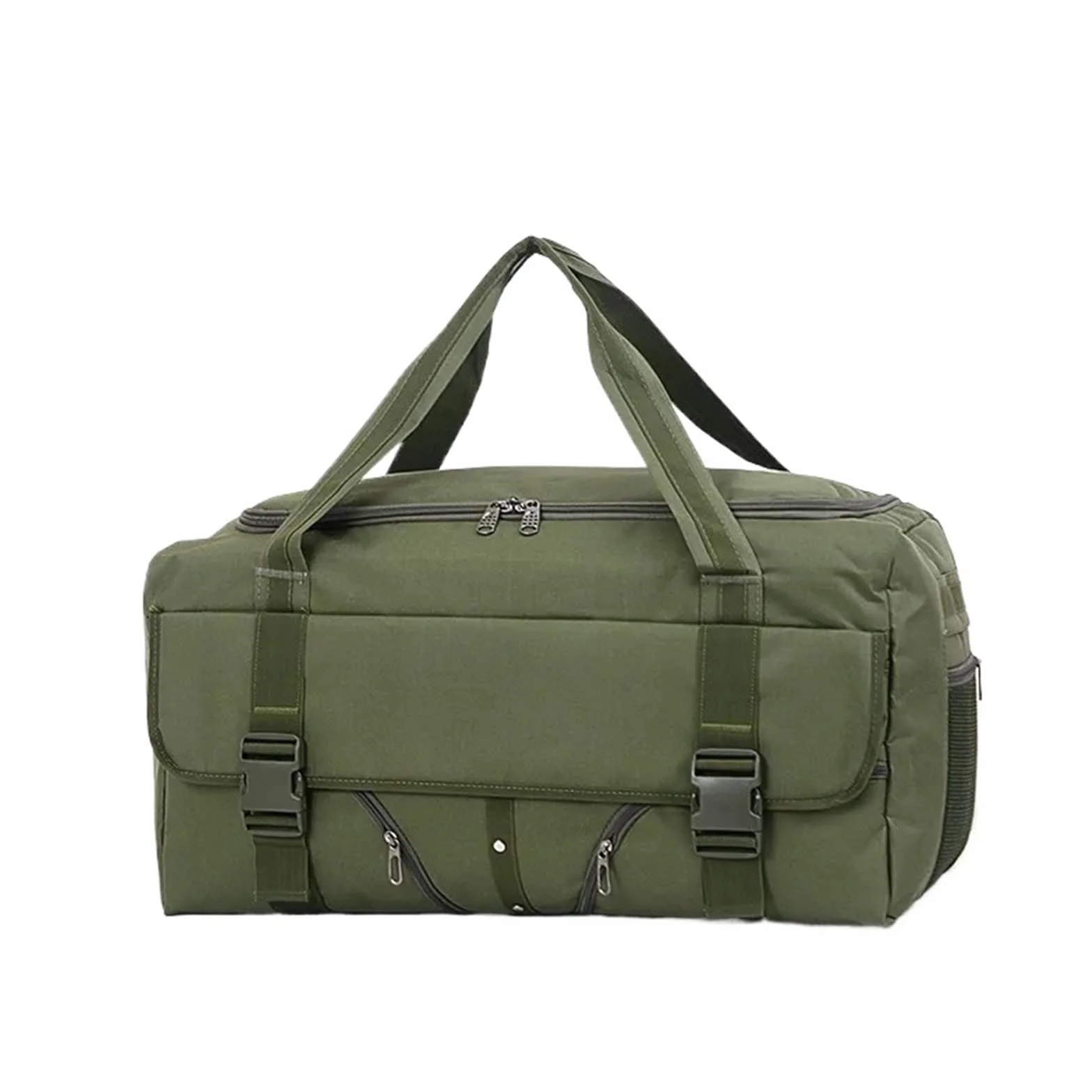 Bolsa de Viaje Equipaje de Mano Bolsos de Viaje for Hombres Bolsos de Lona for Hombres Bolso de Viaje de Gran Capacidad Bolso Impermeable for Vacaciones de Fin de Semana(Green)