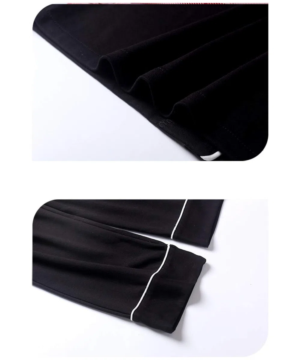 YUHOOE Conjunto De Pijamas De Mujer,Negro Sexy 2 Piezas Pijama De Algodón Ropa De Dormir con Botones De Invierno De Manga Larga Y Bottom Pjs Set Nightwear Lounge Sets Loungewear,Negro,XXL