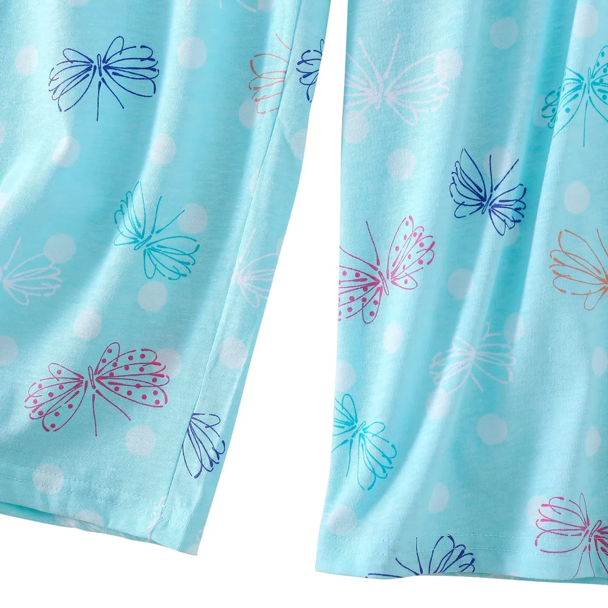 QUCH Conjunto de pijama para mujer, talla grande, con pantalones capri, conjunto de pijama de algodón para mujer, suave, cómodo, lindo conjunto de pijama