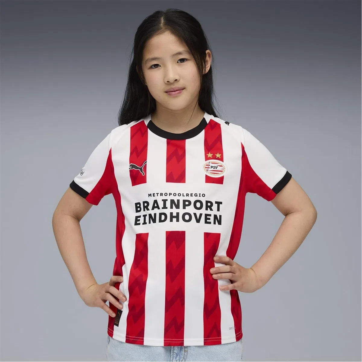 Puma Camiseta de manga corta para niños PSV Home 2025 2026