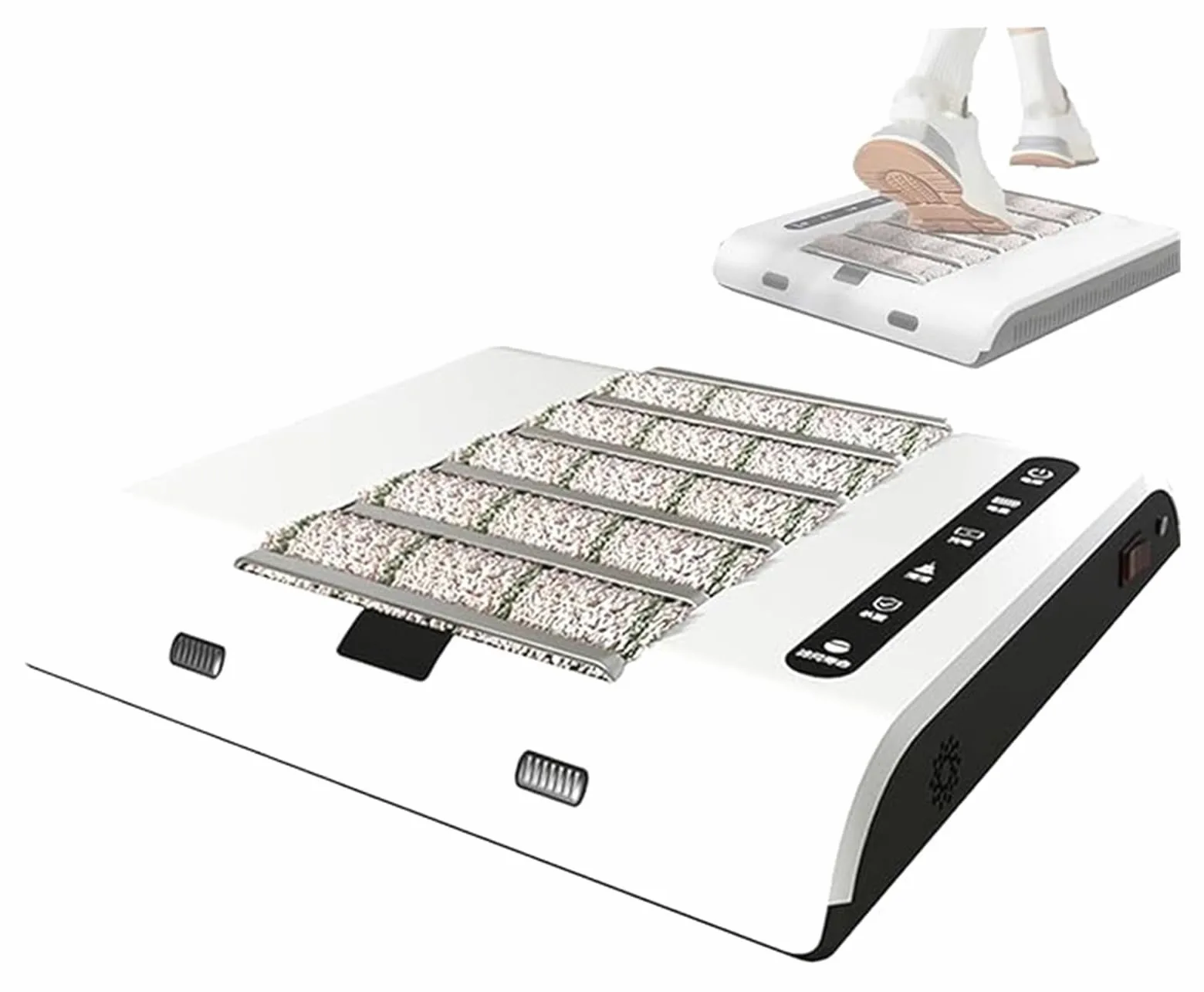 Pulidora eléctrica de zapatos de inducción, máquina automática de limpieza de suelas, succión de 1000 Pa, 260 RPM, sin agua para el hogar, oficina y uso comercial