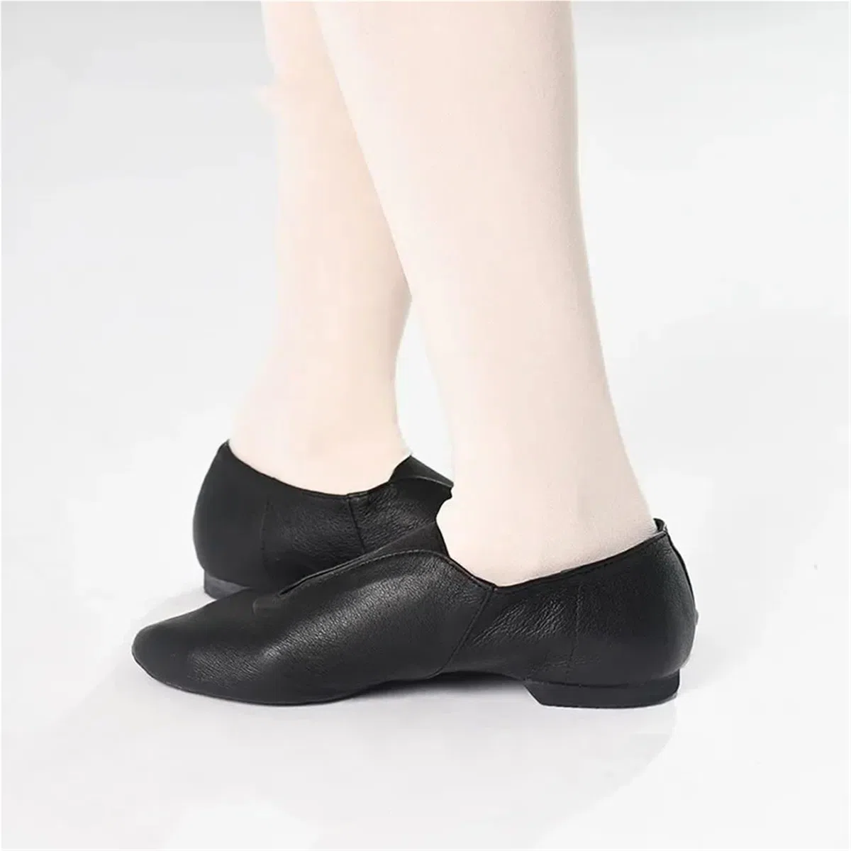 Slip On Dance Jazz Zapatos de Baile Bebé Niño Adulto Mujeres Hombres Vientre Moderno Ballet Gimnasio Jazzy Zapatillas para Presentaciones en el Escenario(Tan,39)
