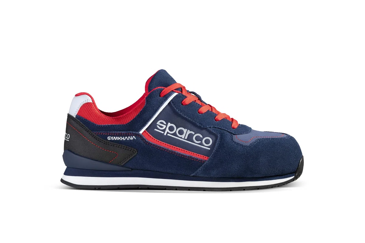 Sparco ALLROAD, Industrial Shoe Unisex Adulto, BLU Marine-Rosso, 42 EU