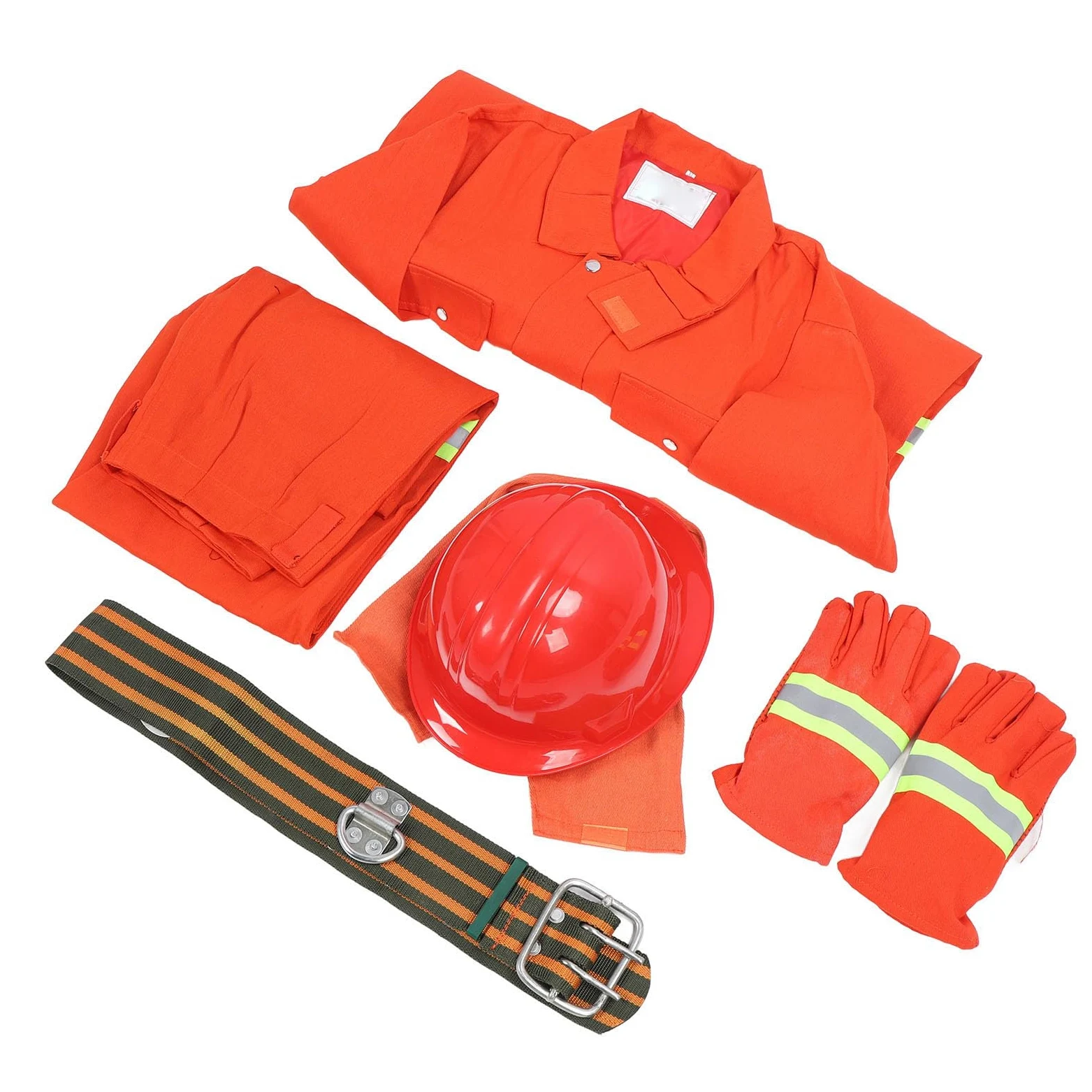 Traje de Seguridad Ignífugo, Mono de Trabajo con Aislamiento Térmico, Equipo de Protección para Entornos de Trabajo de Alto Riesgo