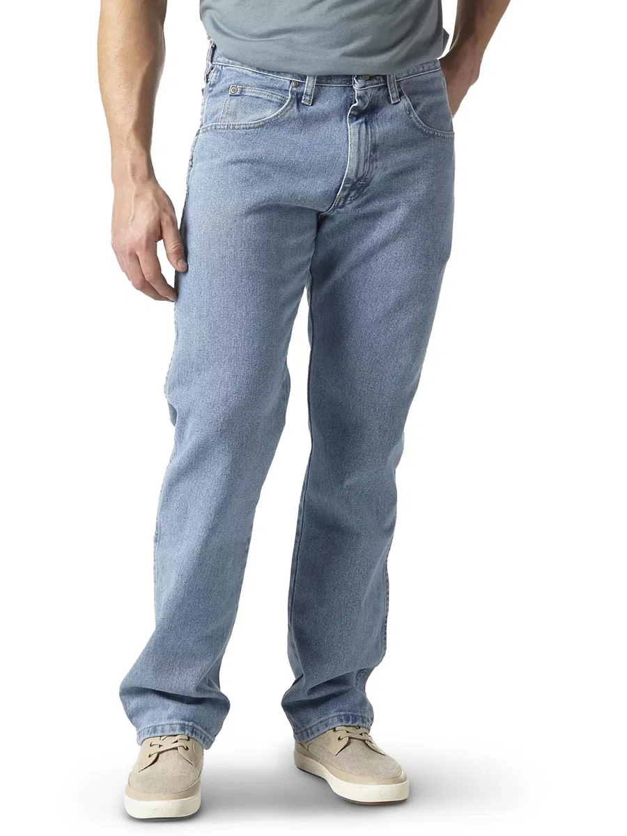 Wrangler 35001ait - Jeans de Ajuste Relajado Hombre