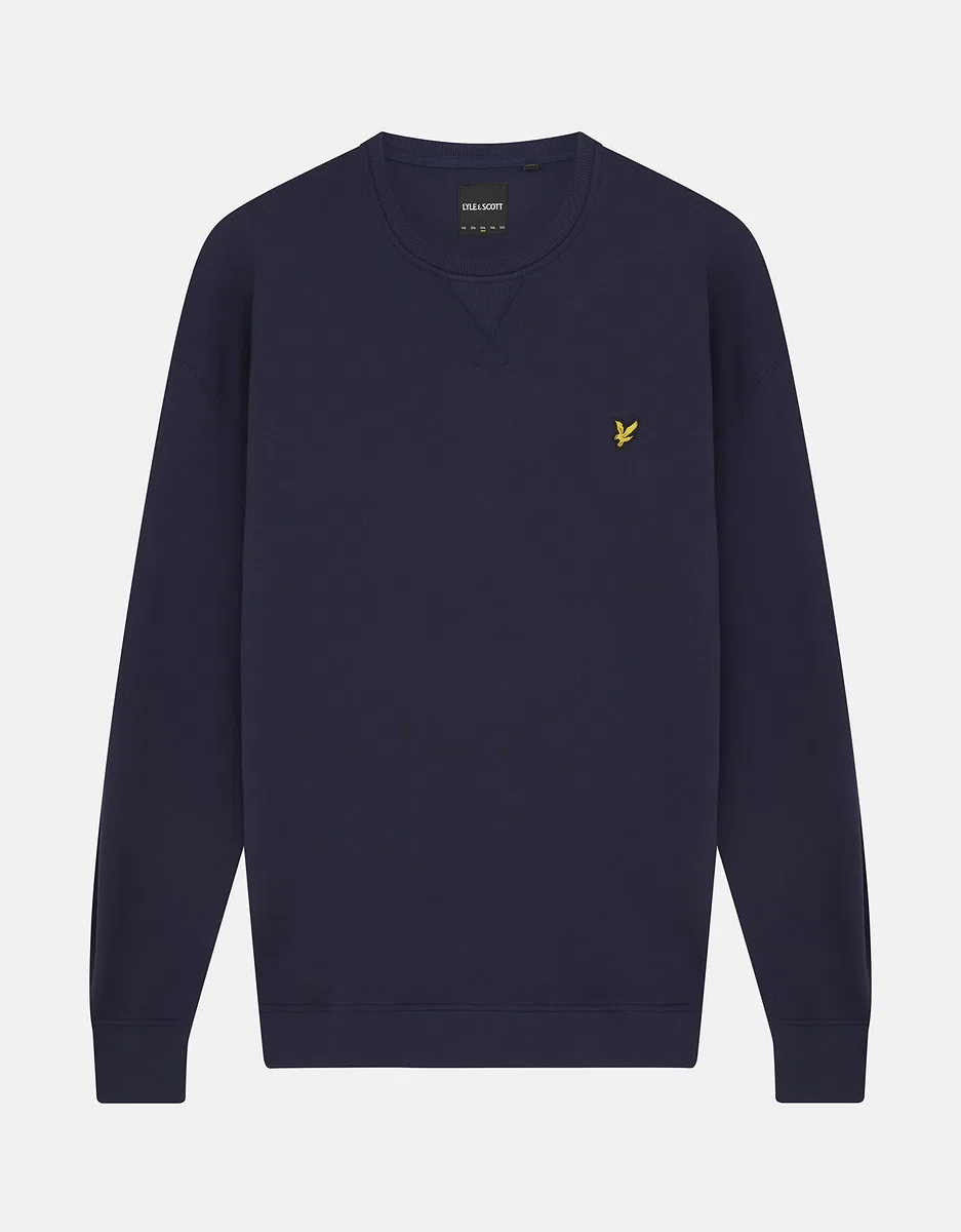 FELPA Uomo LYLE & SCOTT 1874 ML424VOG CREW NECK Z99 NAVY