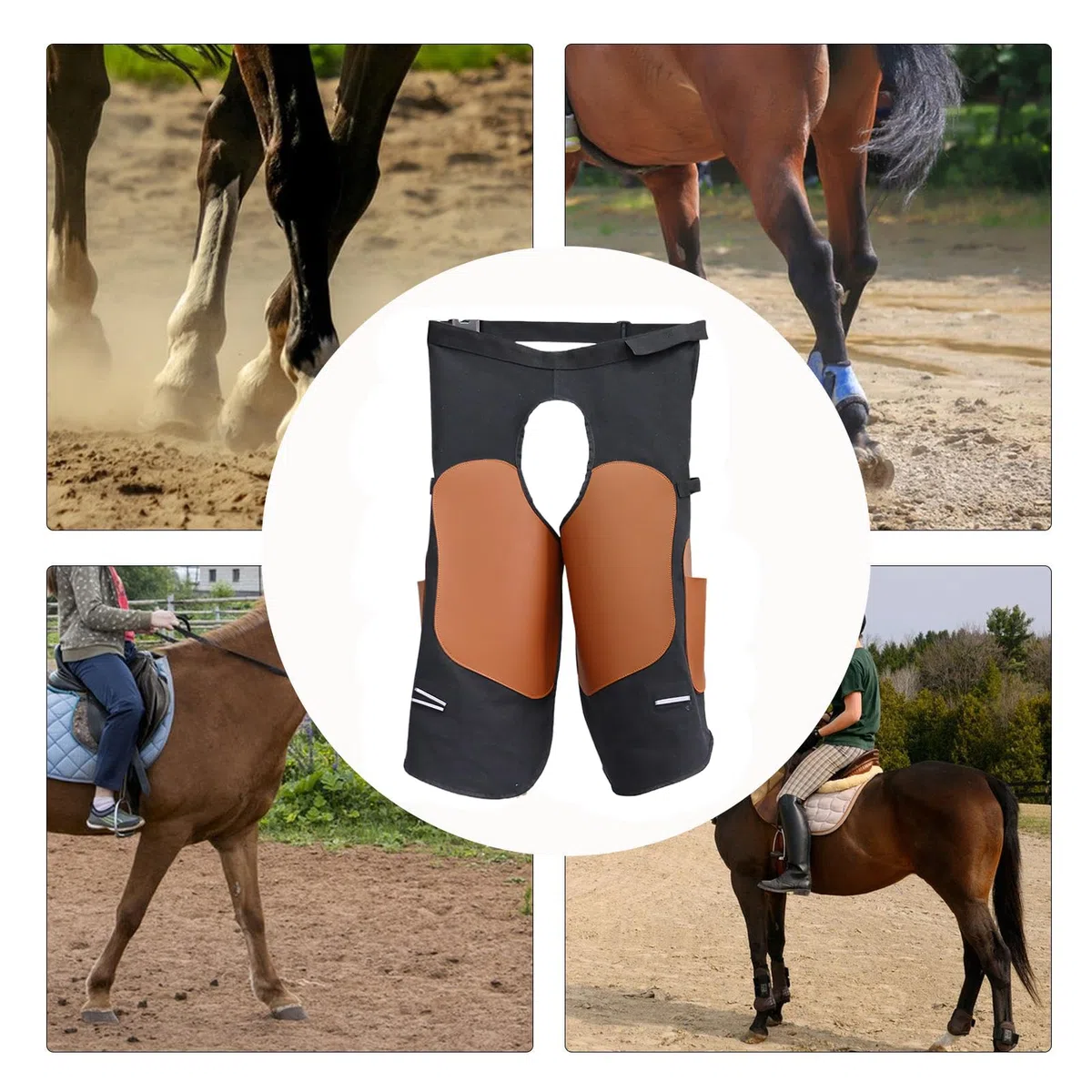 Mandil De Herrador Protección Ajustable Resistente Con 2 Bolsillos Para | Delantal para Mecánico Para Mecánico, Carpintero, Herrero, Bombero,