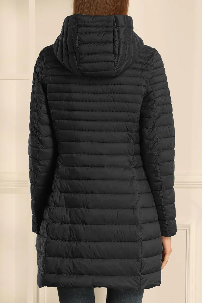 Giolshon Chaqueta Acolchada Ligera Para Mujer Largo Abrigo De Burbujas De Invierno Con Relleno De Algodón Slim Fit