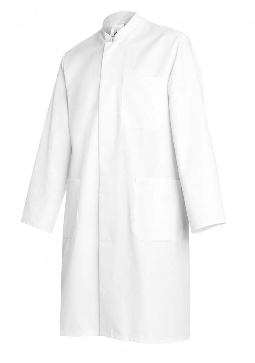 Bata para hombre Kittel BP 1626 de algodón tamaño: 54 Longitud: N Color: Blanco
