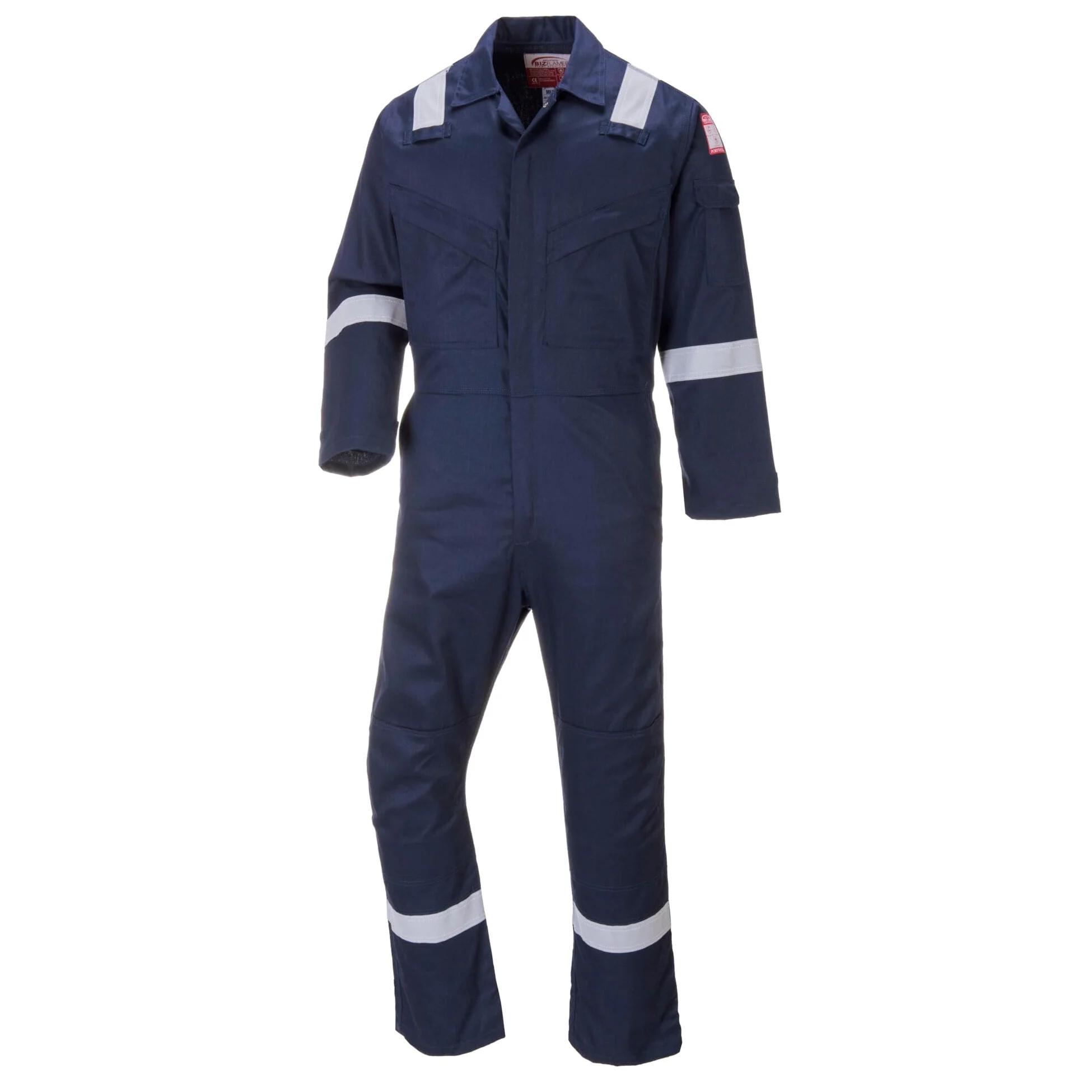 Portwest Mono Ignífugo Y Anti-Estático 350G, Tamaño: XL, Color: Marino, FR50NARXL