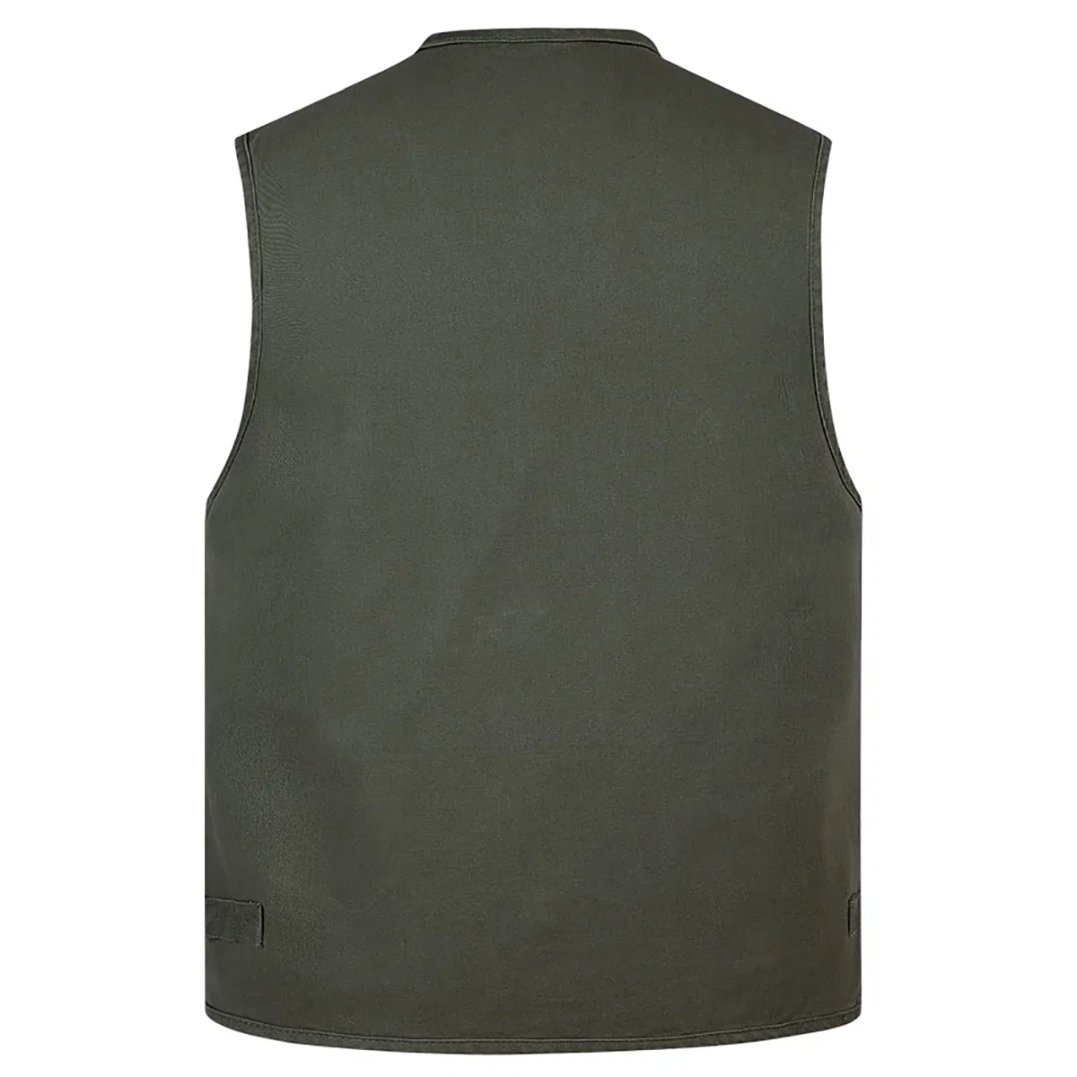 Hombres Chaleco de Pesca con Multibolsillos Respirable para Cámping Fotografía Caza Senderismo Viajes(Size:3XL,Color:Verde)