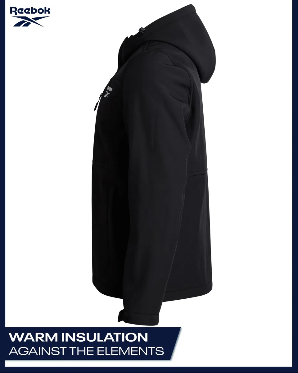 Reebok M Sherpa Softshell Chaquetas de forro polar Hombre (Pack de 1)
