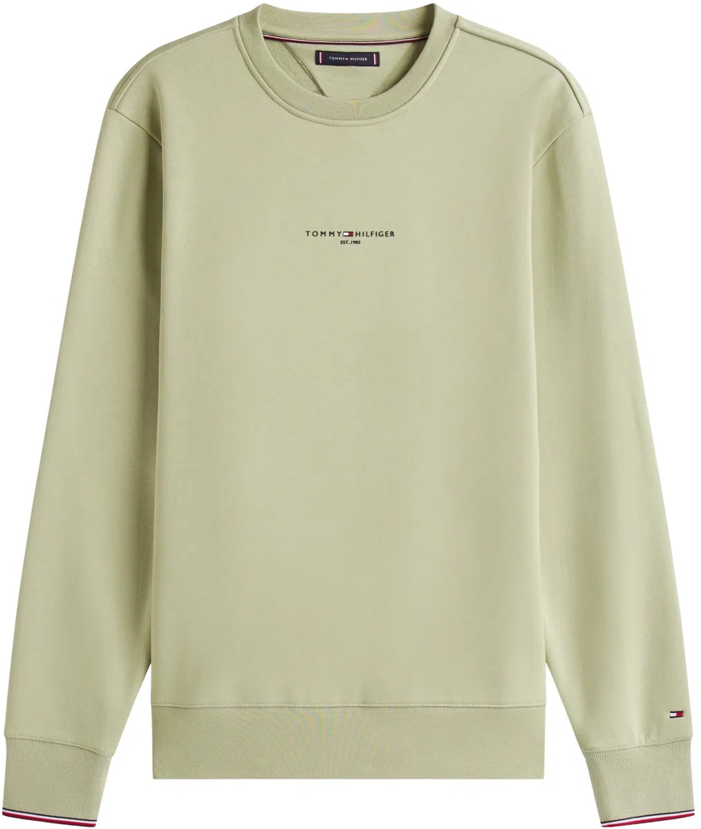 Tommy Hilfiger Sweatshirt Hombre Tipped con Cuello Redondo