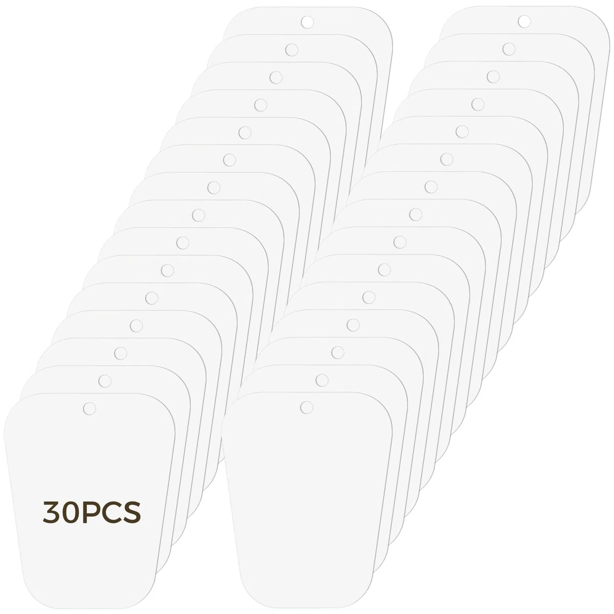 30 piezas de moldeadores de botas altas, árboles de zapatos transparentes de 14 pulgadas para botas de tubo alto, insertos moldeadores de zapatos, soportes en forma de bota, fáciles de recortar para