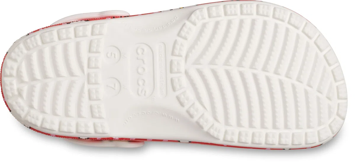 Crocs Hello Kitty Red Classic Clog K, Zuecos Unisex niños