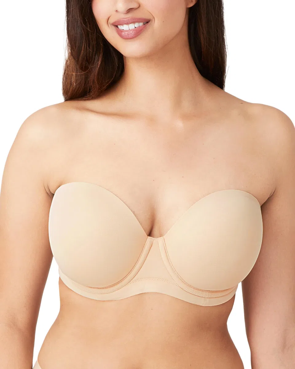 Wacoal Red Carpet Strapless Full Busted Underwire Bra Sujetador de Cobertura Completa Mujer (Pack de 1)