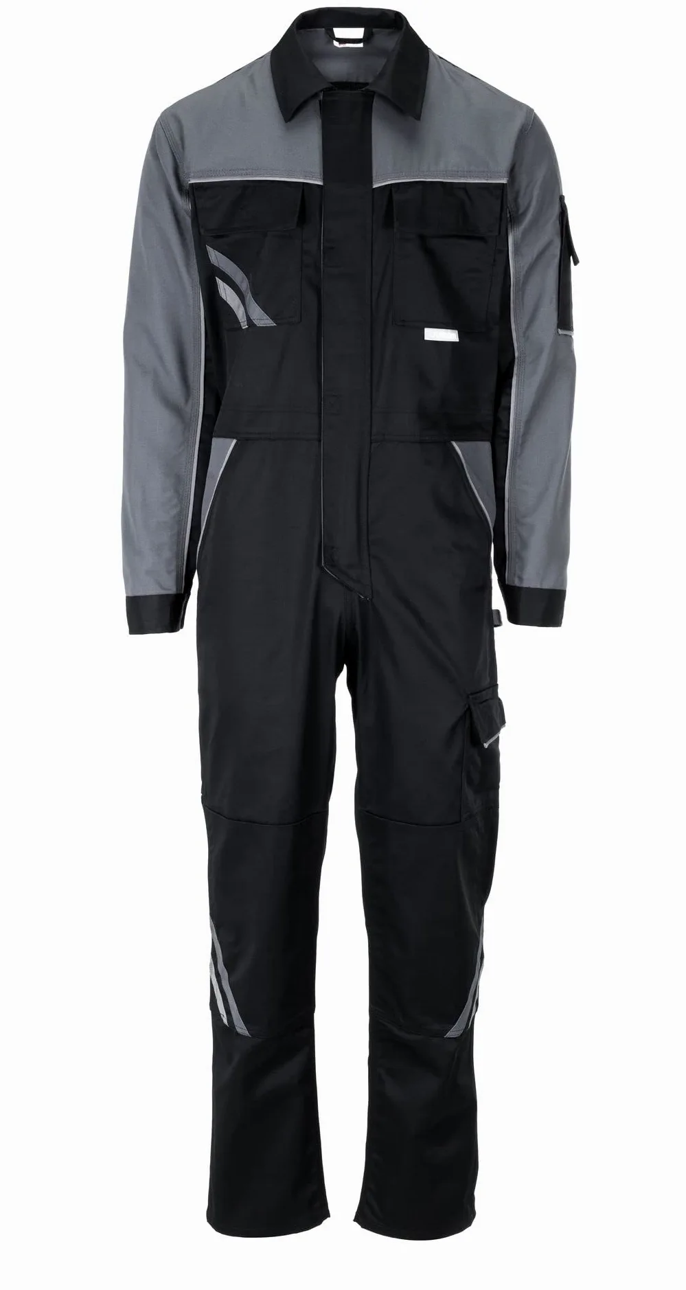 Planam 2715054 Highline - Traje de rally negro/pizarra/zinc, talla 54