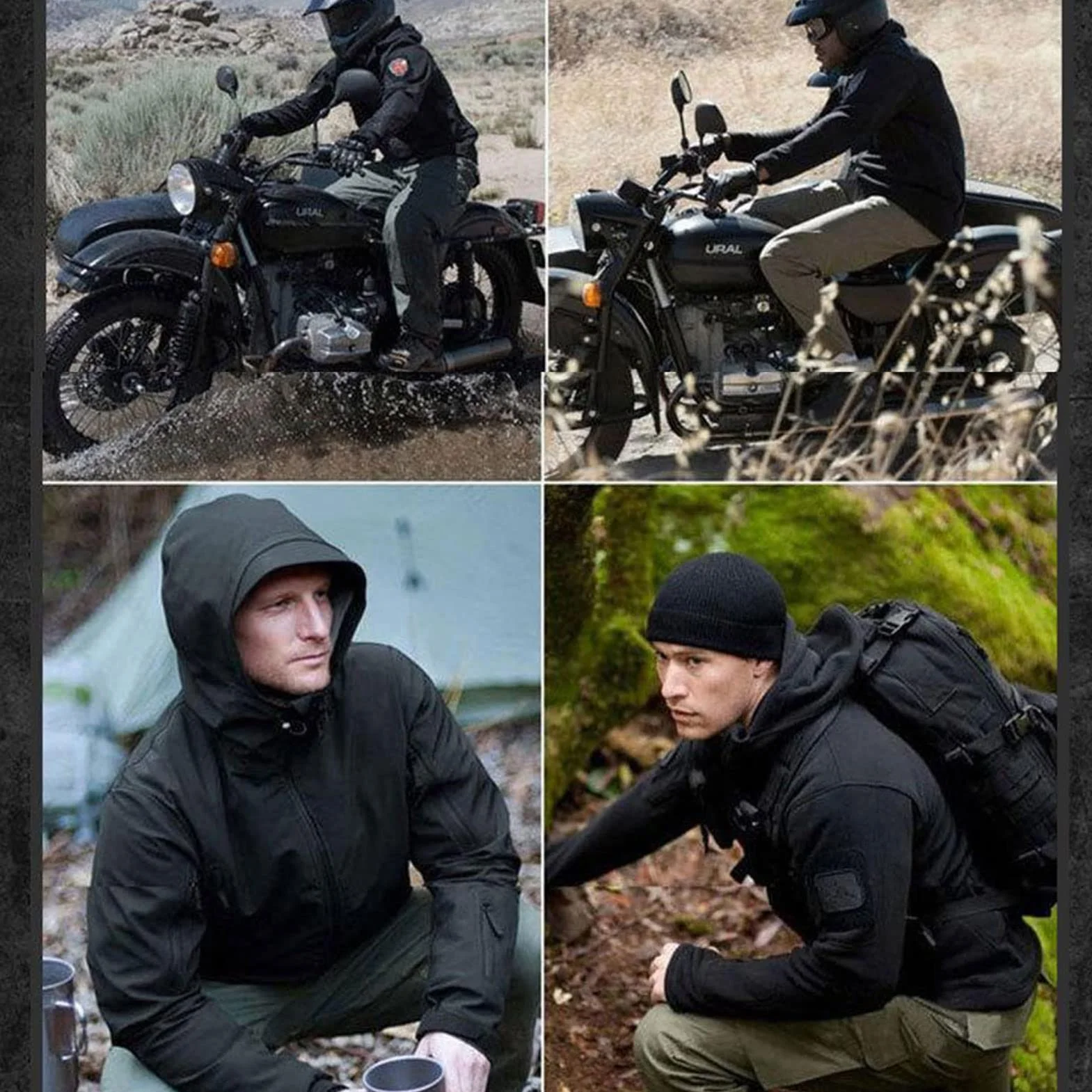 Conjunto de chaqueta y pantalón táctico para hombre, uniforme militar de camuflaje impermeable, traje militar de combate militar para actividades al aire libre