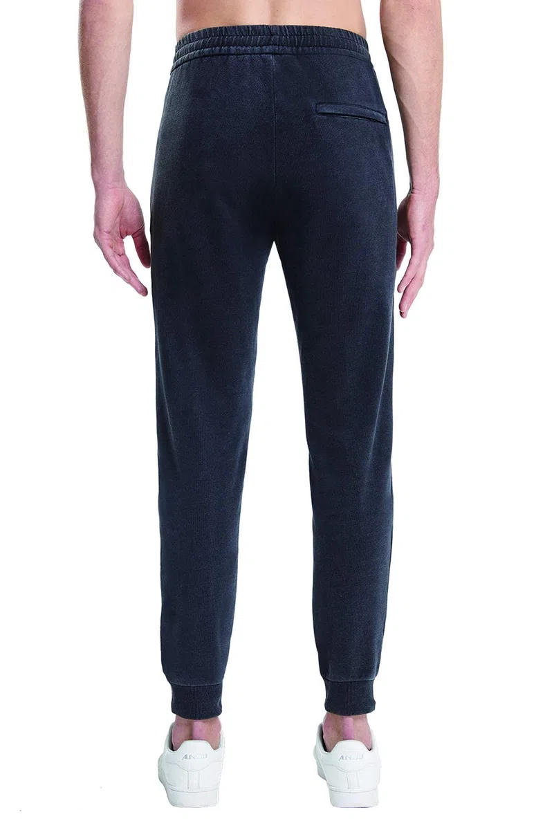 Extreme Pop Hombre Joggers Bottoms Denim Sweatpants Dobladillo con puños Marca del Reino Unido XS-XXL