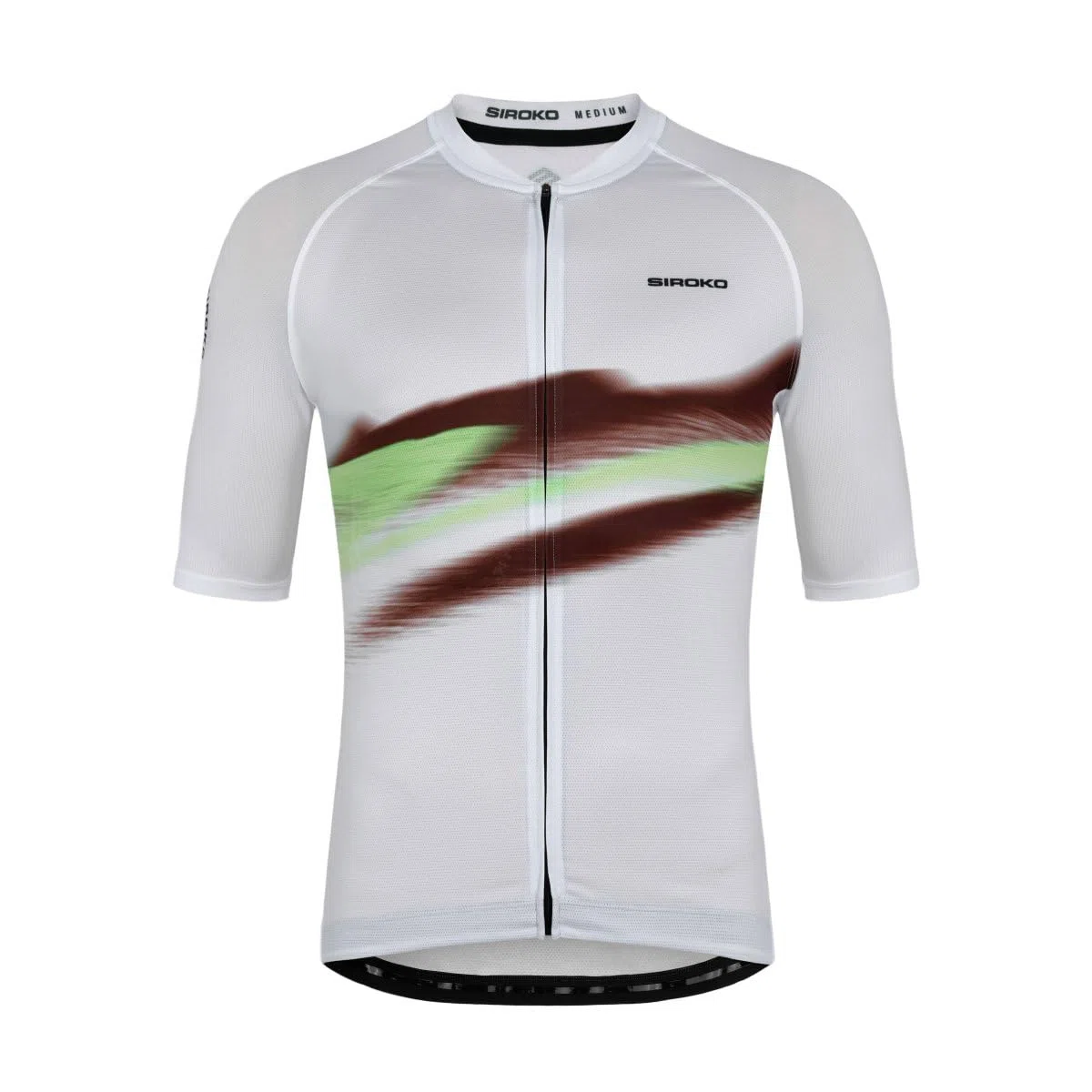 SIROKO Maillot de Manga Corta Ultraligero Ciclismo M3 NRC White Blanco