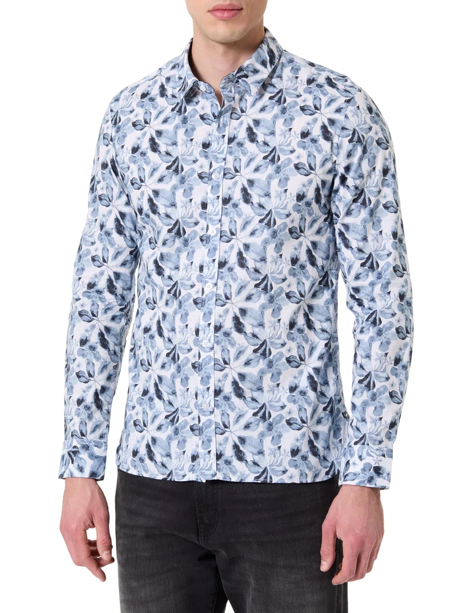 Teddy Smith C-Axel Ml Camisa de Vestir Hombre