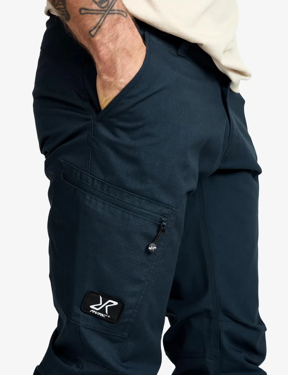 RevolutionRace Outdoor Basic Pants para Hombre, Pantalones de Senderismo para Todas Las Actividades al Aire Libre