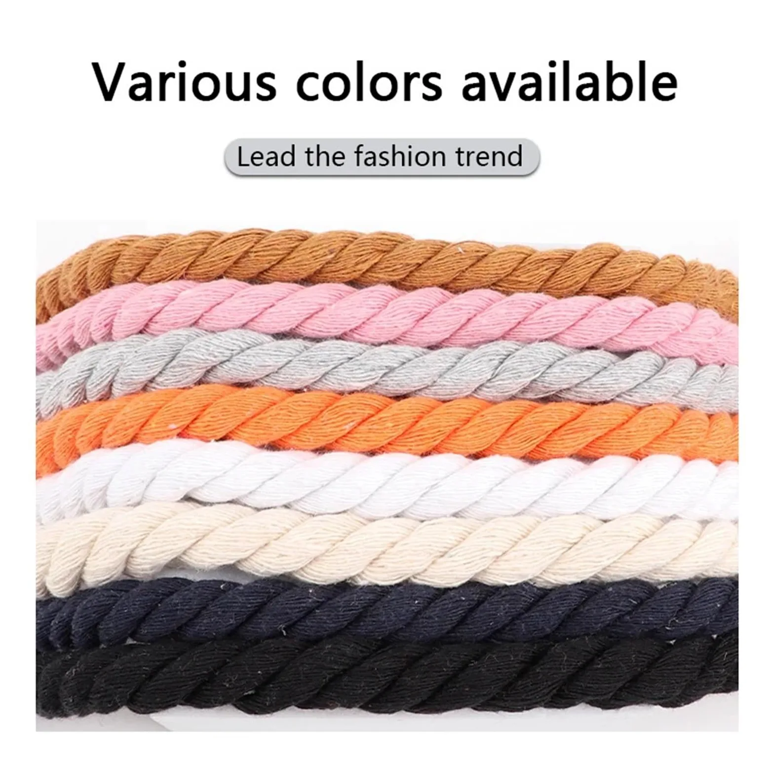 5 pares de cordones redondos algodón 1 cm grosor for zapatillas running Para Zapatillas Deportivas