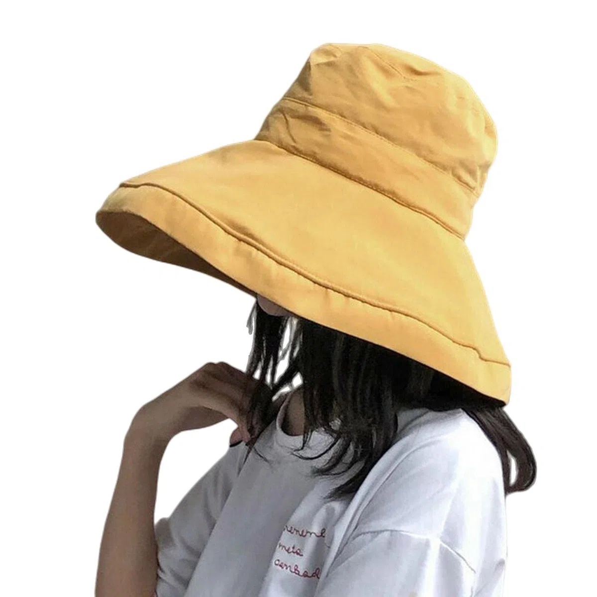 Sombrero de pescador de primavera y verano para mujer, sombrero de pescador plegable para mujer, sombrero de viaje