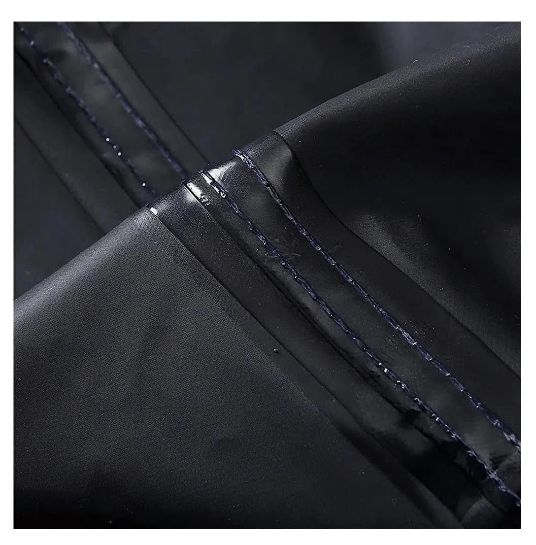 Chubasquero Impermeable Largo para Adultos Hombres Y Mujeres Trabajo Al Aire Libre Senderismo Poncho Impermeable Impermeable Ponchos De Lluvia Impermeables(XXL)