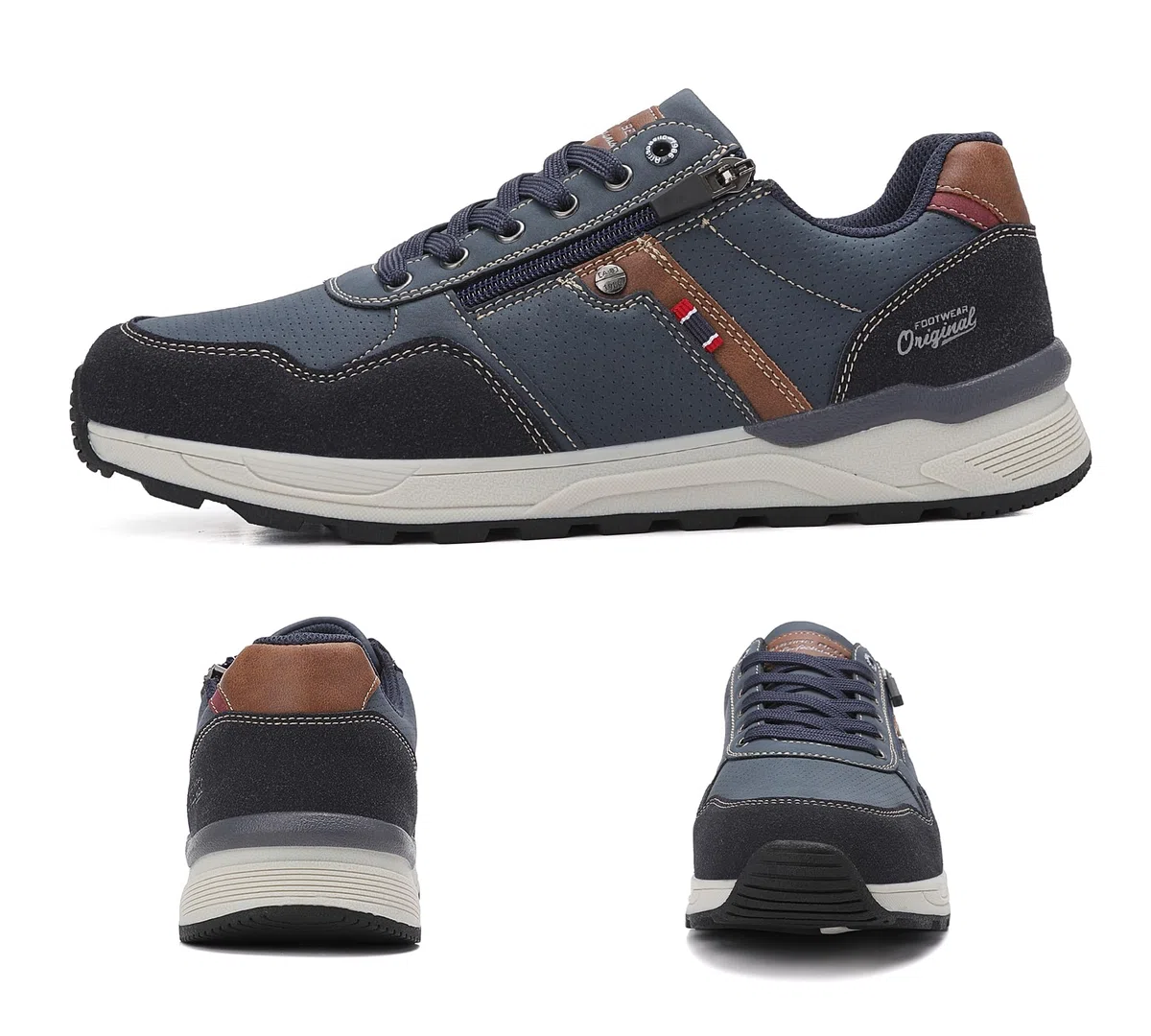 ARRIGO BELLO Zapatillas Hombre Sneaker Running Ligeras Transpirables Elegantes Deportivas Zapatos Casuales Caminar 41-46